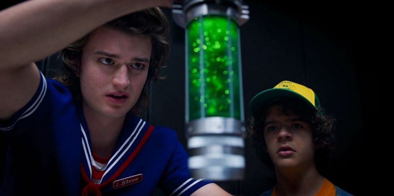 Steve ve Dustin 3. Sezonda (Netflix üzerinden görüntü)