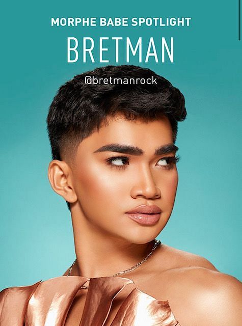 Bretman Rock x Morphe (Slika preko Morphea)
