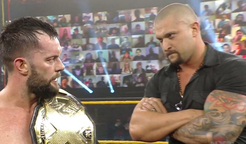 Finn Balor venceu o campeonato NXT depois que ele foi desocupado por Karrion Kross