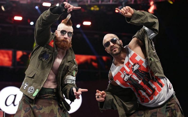 Sheamus a câștigat cinci titluri de etichetă cu Cesaro
