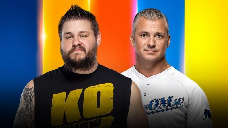 UKevin Owens vs Shane McMahon