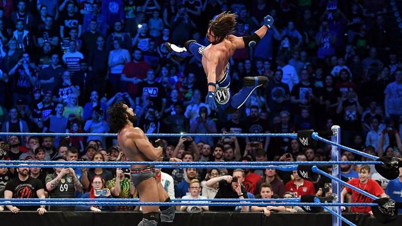 AJ Styles nahradil Jinder Mahal poté, co ho porazil na WWE SmackDown