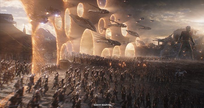 Portales de Avengers Endgame