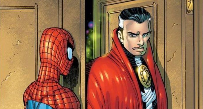 doutor estranho e homem-aranha