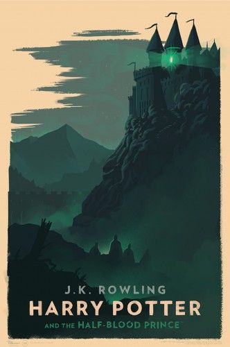 olly moss harry potter poster print jumătate de sânge