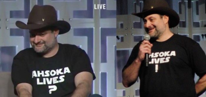 dave filoni Ašoka dzīvo krekliņā