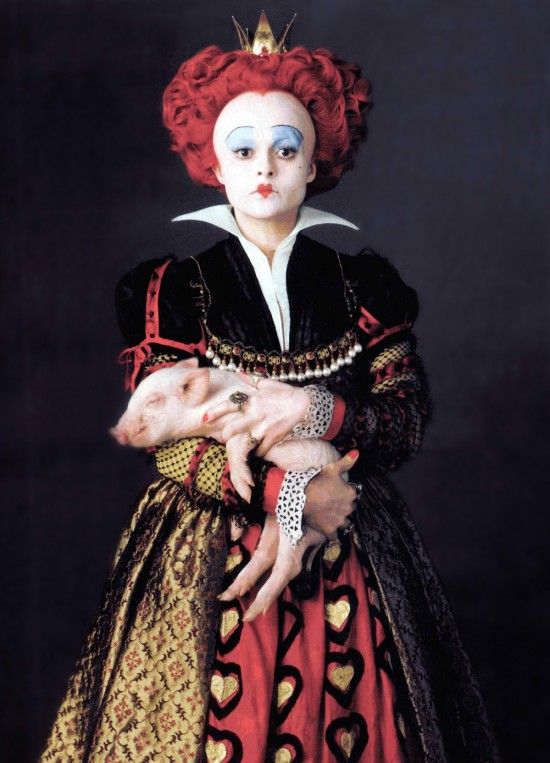 La reine rouge Alice au pays des merveilles