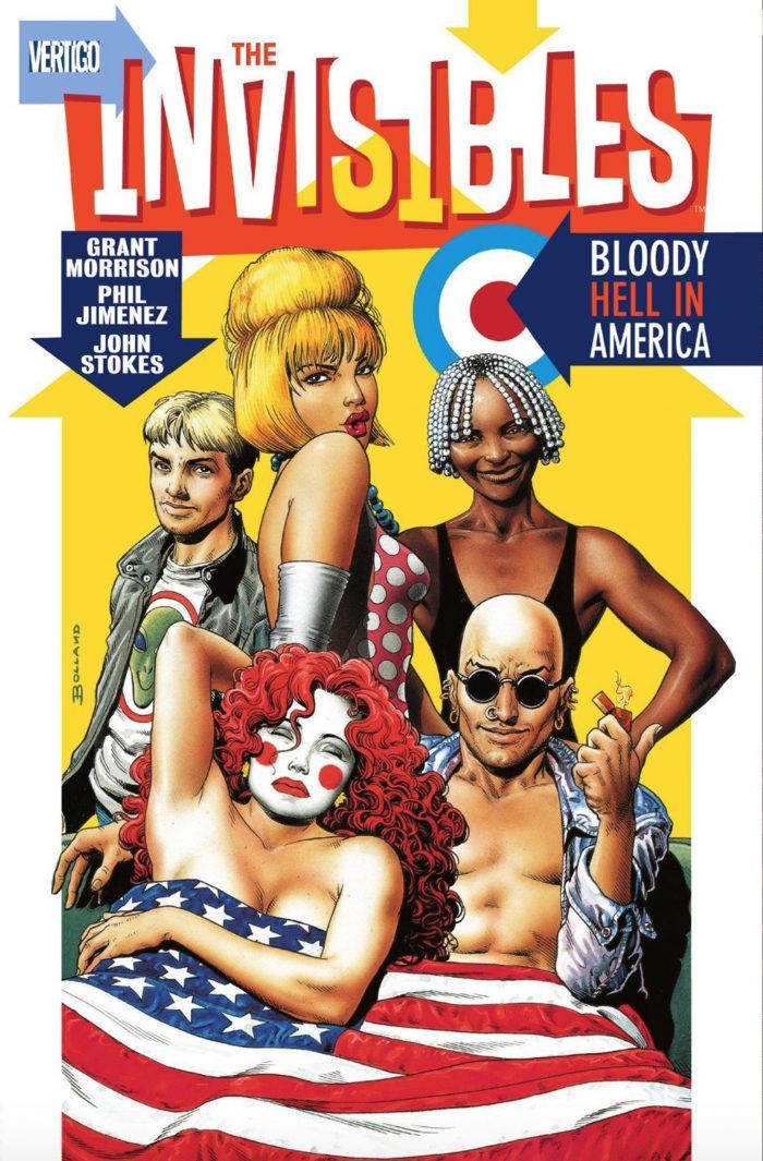 Capa de quadrinhos dos Invisíveis