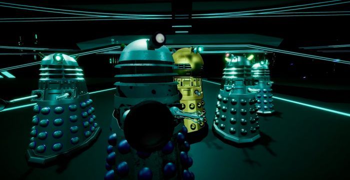 Daleks Animated Series Spin-Off-Zentren für Doctor Who Villains - / Film