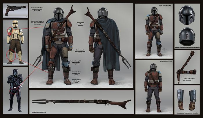 Mandalorian Book Review māksla
