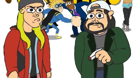 Naujas „Jay and Silent Bob Super Groovy“ animacinių filmų anonsas ir plakatas