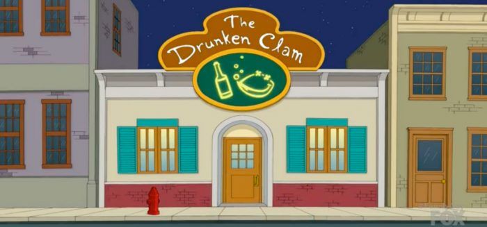 Family Guy bārs Dalasā