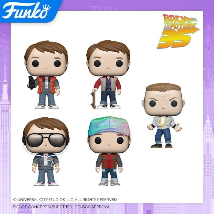 Nou Funko POP-uri înapoi la viitor