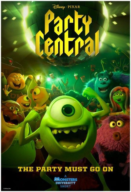 Afișul scurt al partidului Monsters University