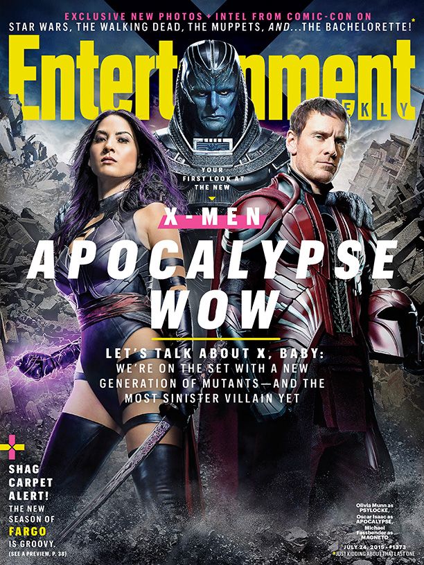 X-Men Apocalypse EW Cover