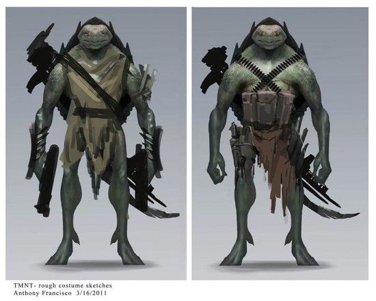 Käyttämättömät Teenage Mutant Ninja Turtles -mallit