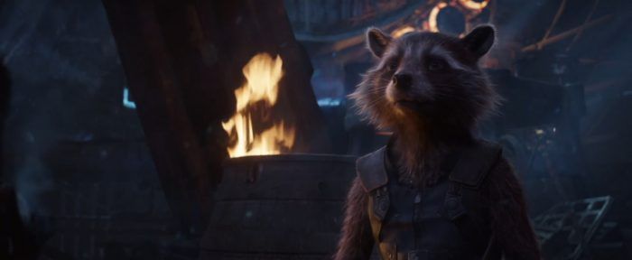„Avengers Infinity War Trailer Breakdown“ - raketų meškėnas