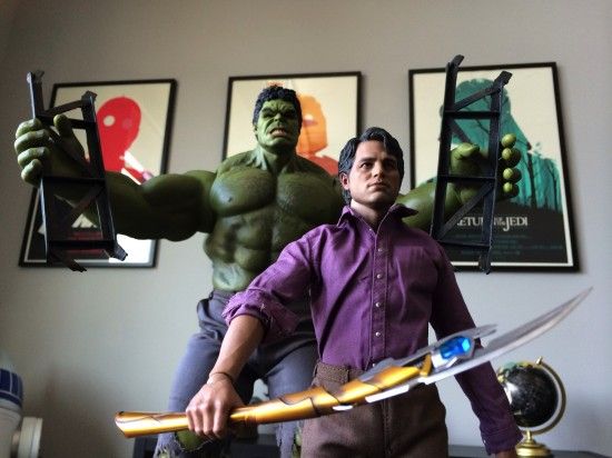 Forró játékok Bruce Banner és Hulk hatodik léptékű figurakészlet [Remek dolgok]