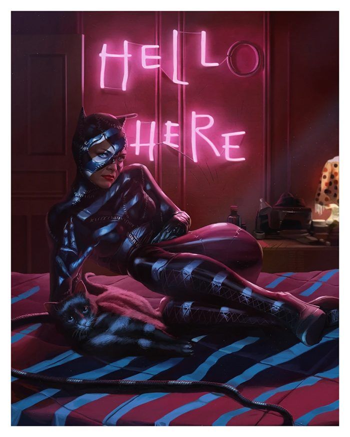 Batman Returns - Catwoman โดย Ann Bembi