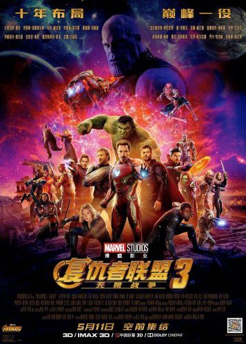 Avengers Infinity War Plakatid
