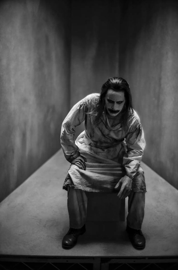 Jaredas Leto Jokeris BW