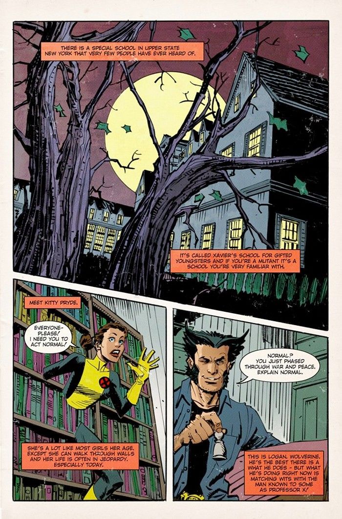 Logan - Faux X-Men Comic