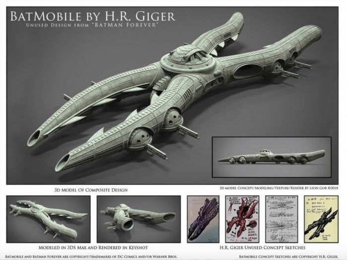 吉格·巴特莫比（Giger Batmobile）概念艺术3