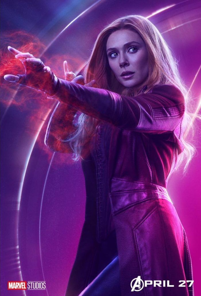 Scarlet Witch Infinity Kriegsplakat
