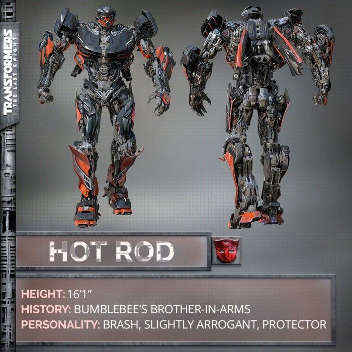 „Transformeriai: paskutinis riteris“ - „Hot Rod“
