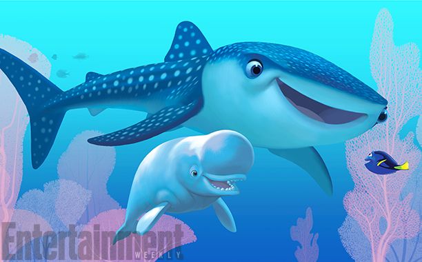 dory yeni karakterler bulmak