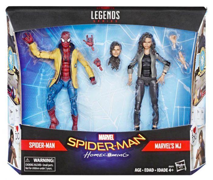 Marvel Legends - Spider-Man Homecoming - Spidey a MJ