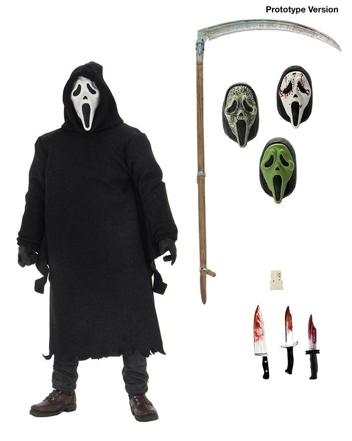 NECA Scream Ghostface darbības attēls