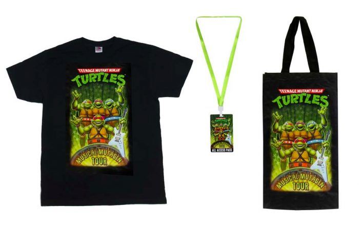 Teenage Mutant Ninja Turtles: Musical Mutagen Tour 2020 accessoirepakket