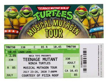 Teenage Mutant Ninja Turtles: Musical Mutagen Tour 2020 accessoirepakket