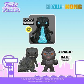 Godzilla contre Kong Funko POP