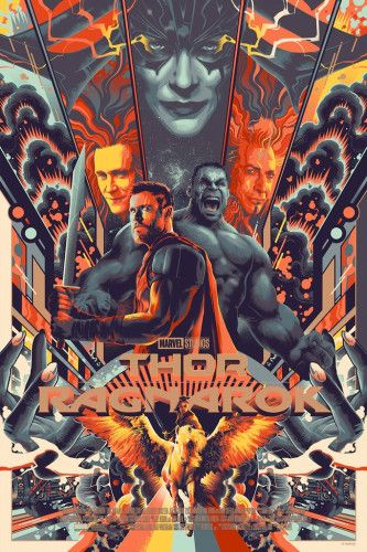 พิมพ์ Thor Ragnarok Mondo