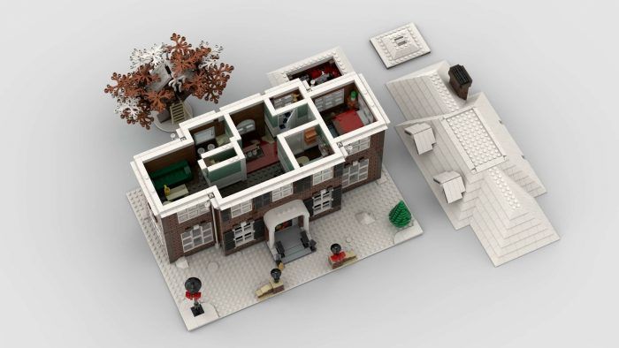 บ้านเลโก้บ้านคนเดียว