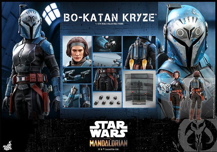 „Mandalorian Bo-Katan Hot Toys“ figūra