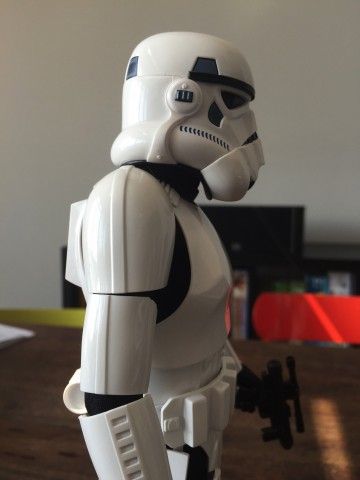 Sıcak Oyuncaklar Star Wars Stormtrooper Altıncı Ölçek Şekil