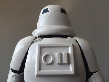 Sıcak Oyuncaklar Star Wars Stormtrooper Altıncı Ölçek Şekil