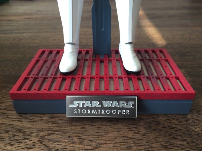 Sıcak Oyuncaklar Star Wars Stormtrooper Altıncı Ölçekli Şekil standı