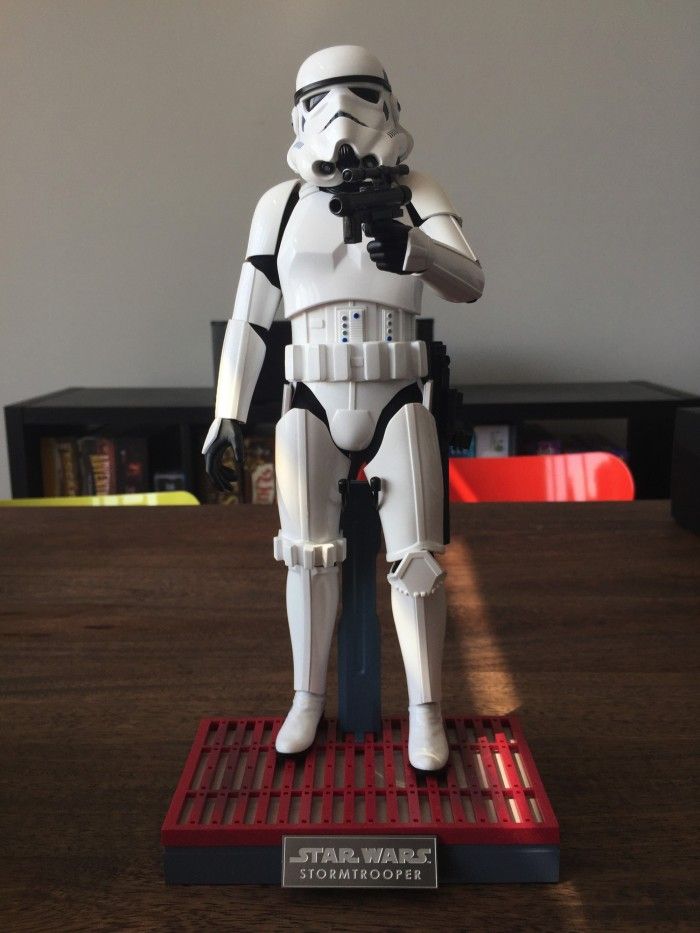 Sıcak Oyuncaklar Star Wars Stormtrooper Altıncı Ölçek Şekil