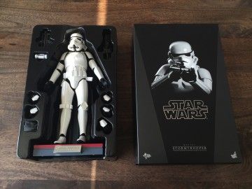 Sıcak Oyuncaklar Star Wars Stormtrooper Altıncı Ölçek Şekil
