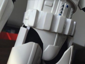 Sıcak Oyuncaklar Star Wars Stormtrooper Altıncı Ölçek Şekil