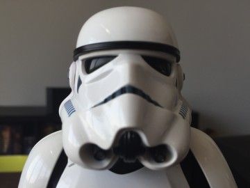 Sıcak Oyuncaklar Star Wars Stormtrooper Altıncı Ölçek Şekil