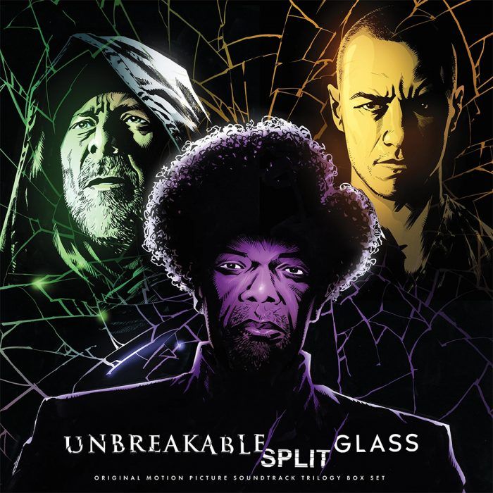 Unzerbrechliches Vinyl aus gespaltenem Glas