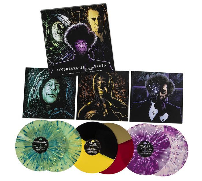Unzerbrechliches Vinyl aus gespaltenem Glas
