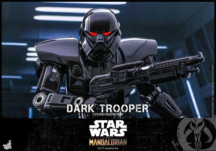 A Mandalorian Hot Toys Dark Trooper figura