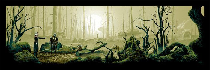 Mark Englert The Mandalorian αφίσα