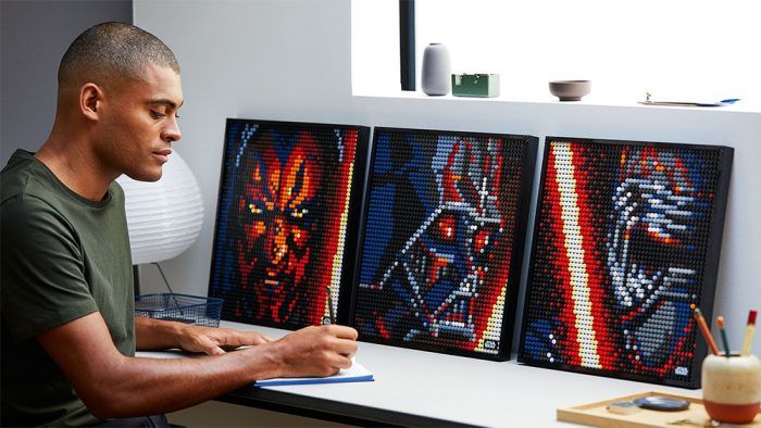 Πορτρέτα τέχνης LEGO